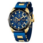Fashion Mens Watches Top Brand Luxury Silicone Sport Watch Men Quartz Date Clock Waterproof Wristwatch Chronograph - Image 5