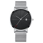 Simple calendar watch male creative waterproof quartz watch - Image 6