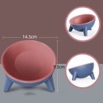 Cat Dog Bowl With Stand Pet Feeding Food Bowls Dogs Bunny Rabbit Nordic Color Feeder Product Supplies Pet Accessories - Image 5