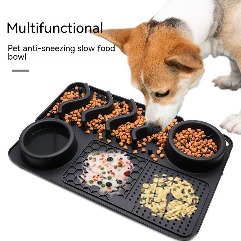 cbffdf24-0b63-4da3-bb93-4d7d06397b2e_trans.jpeg Dog Silicone Licking Pad Pet Licking Mat Silicone Smelling Mat Multifunctional Food Bowl Pets Supplies - Image 1