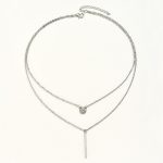 Trendy Diamond-studded Necklace With An Elegant Vibe - Image 3