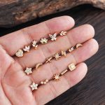 Minimalist Micro-Set Zircon Ear Cuffs - Image 4