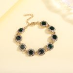 Stylish Zircon-studded Diamond Bracelet For Women - Image 2