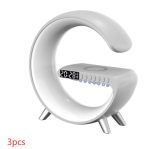 New Intelligent G Shaped LED Lamp Bluetooth Speake Wireless Charger Atmosphere Lamp App Control For Bedroom Home Decor - Image 4