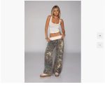 Loose-fitting Straight-leg Jeans With Pockets Fashion Casual Trousers Street-style Pants Women's Clothing - Image 2