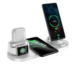 Wireless Charger For IPhone Fast Charger For Phone Fast Charging Pad For Phone Watch 6 In 1 Charging Dock Station - Image 4