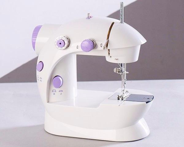 1020384622818.jpg Miniature Household Multifunctional Sewing Machine - Image 1