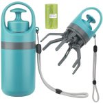 Portable Lightweight Dog Pooper Scooper With Built-in Poop Bag Dispenser Eight-claw Shovel For Pet Toilet Picker Pet Products - Image 6