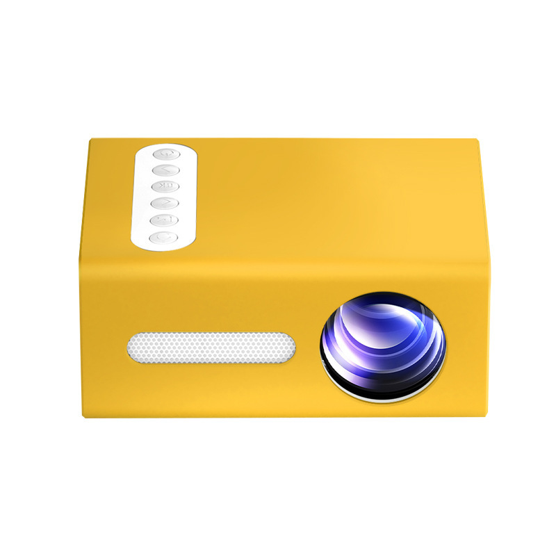 1800366192085.jpg Home Office T300 Projector HD 1080P Miniature Mini Projector - Image 1
