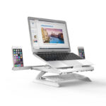 New Laptop Stand Multifunctional Folding Lift Portable Laptop Stand Monitor Increase Rack Aluminum Alloy Base - Image 2