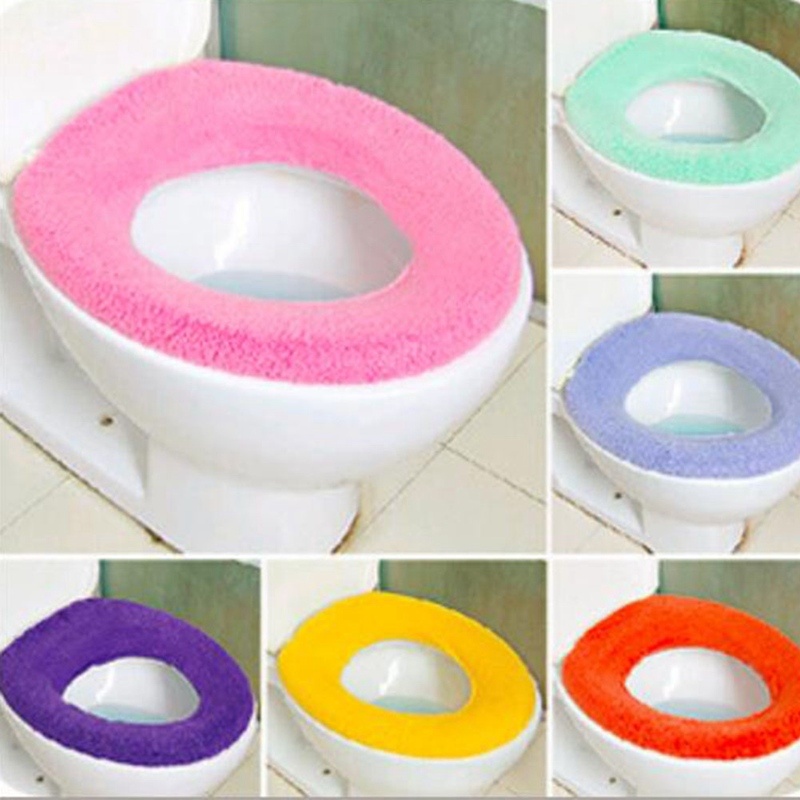 1618451444087.jpg Toilet Cover Toilet seat O-shaped Toilet Cushion Toilet Warmer - Image 1