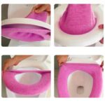 Toilet Cover Toilet seat O-shaped Toilet Cushion Toilet Warmer - Image 4