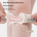 Patellar Tendon Support Strap Adjustable Silicone Compression Patella Band Stability Knee Brace - Image 3