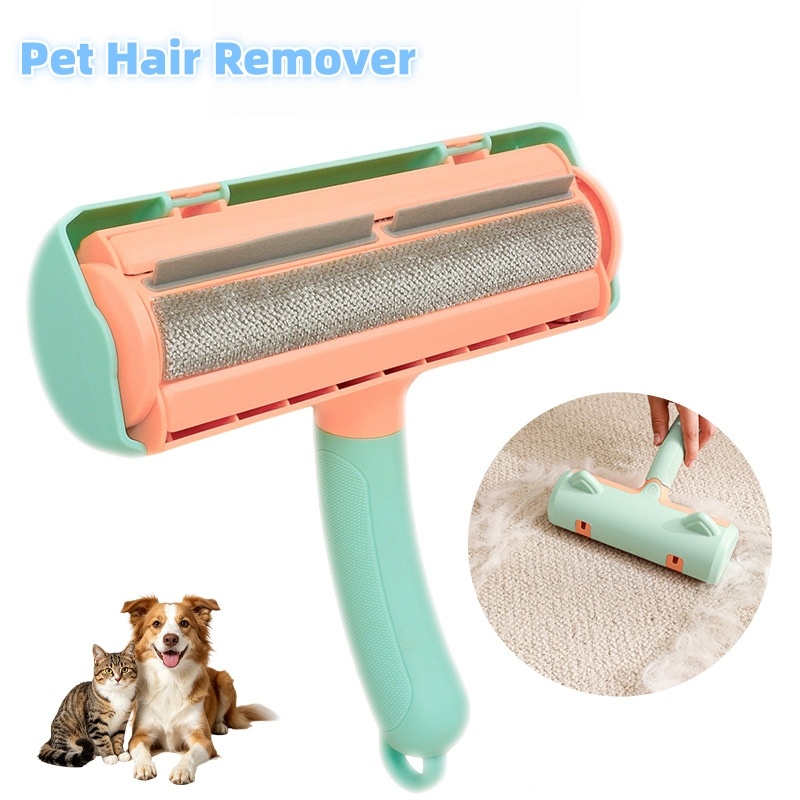 37a7f5a3-0430-4513-9e73-7bda5679769e.jpg Cat Hair Remover Suction Pet Household Hair Remover Dog Hair Remover Cat Sticky Carpet Hair Remover Brush Pet Products - Image 1