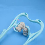 Multifunctional Manual Six-wheel Neck Massager Massage Relieve Roller Massage Tool - Image 3