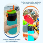 Soda Can Lid Straw Soda Can Lid Cola Cans Cup Lid Reusable Can Stopper For Soda Beer Drinks Juice Coke Beverage Cap Fits Standard Coke Can - Image 3