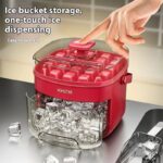 Press-type Convenient Outdoor Portable Ice Tray Large Capacity Ice Bucket 48 Extra-Large Ice Maker Food Grade Plastic Storage Tray Essential Kitchen Gadget - Image 2
