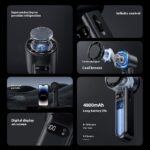 Refrigeration Handheld Turbo Fan Mini Portable Hand Fan, USB Rechargeable Personal Fan, Small Pocket Fan - Image 2
