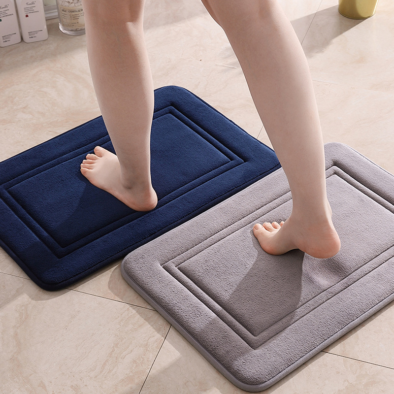 9719e24f-f826-40d5-87f7-0394d8e84e29.jpg Simple Bathroom Non-slip Kitchen Bathroom Entrance Mat - Image 1
