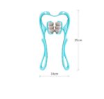 Multifunctional Manual Six-wheel Neck Massager Massage Relieve Roller Massage Tool - Image 2