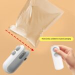 Mini 2 In 1 Sealer Heat Sealer Bag Opening Machine For Snacks Home USB Sealer Vacuum Sealer Snacks Plastic Bag Heat Sealer - Image 3