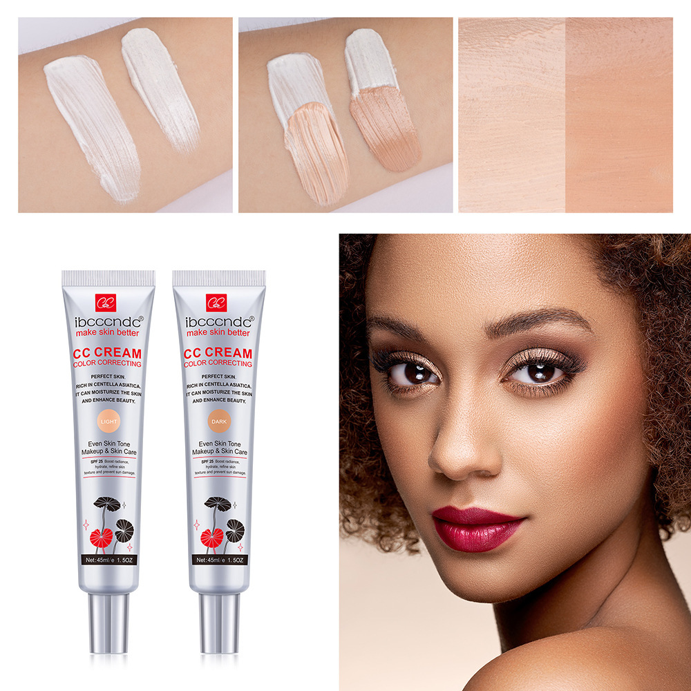 c1f9aae8-2b96-4ca7-9a67-1441d9596e3d.jpg Moisturizing Correcting CC Cream Waterproof Anti-sweat Makeup Before Concealer Lasting Women Makeup Protect Skin Erborian Make - Image 1
