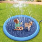 Non-Slip Splash Pad For Kids And Pet Dog Pool Summer Outdoor Water Toys Fun Backyard Fountain Play Mat - Image 5