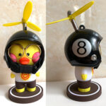 Car Ornaments Motorcycle Cute Car Center Console Accessories Car Cartoon - Image 6