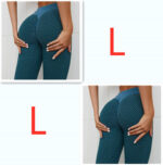 Plaid Leggings Fitness Yoga Pants Women's Seamless High Waist Breathable Gym Leggings - Image 3