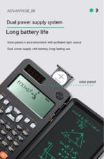 2 In 1 Foldable Scientific Calculators Handwriting Tablet Learning Function Calculator  Foldable Desk Scientific Calculators - Image 5