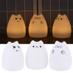Silicone Touch Sensor LED Night Light For Children Baby Kids - Image 2