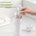 4 In 1 Travel Dispenser Portable Travel Bottles Leak Proof Leakproof Travel Container For Perfume Shampoo Conditioner Lotion - Image 4