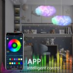 USB Cloud Light APP Control Music Synchronization 3D RGBIC Ambient Light Lightning Simulation Clouds Bedroom Room Light - Image 3