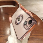 Phone Case With Camera Protector Advanced Electroplating Integrated With Lens Protector Phone Case For Iphone12 13promax Simple 11 Soft - Image 5
