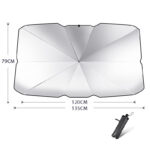 Foldable Car Windshield Sun Shade Umbrella UV Protection Heat Insulation Parasol Auto Front Window Cover Interior Protector Summer Gadgets - Image 3