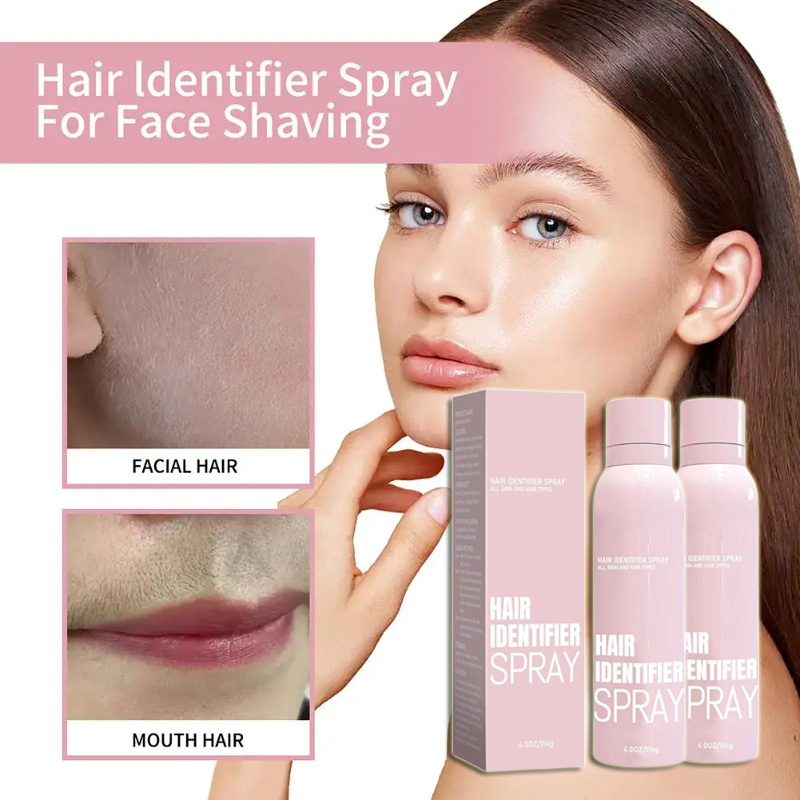 58923ffc-d670-43d6-8dd8-5f9bdbf17646.jpg Hair Identifier Spray Set For Face Shaving Moisturizing Dermaplaner Spray For Face Shaving Skin Care - Image 1