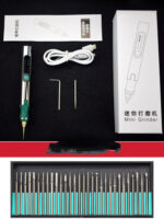 Electric Engraving Pen Charging Speed Adjustable Electric Grinder Mini Handheld Grinder - Image 4