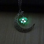 Glowing Pendant Necklaces Silver Plated Chain Necklaces - Image 5