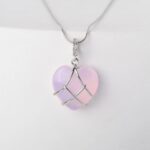 Fashion Moonstone Necklace For Cartoon Princess Love Girl Necklace Novelty Jewelry - Image 4