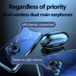 Bone Conduction Headphones TWS Earbuds Ear Clip Bluetooth 5.3 Touch Wireless Earphone In-Ear Bass HIFI Sports Headset - Image 6
