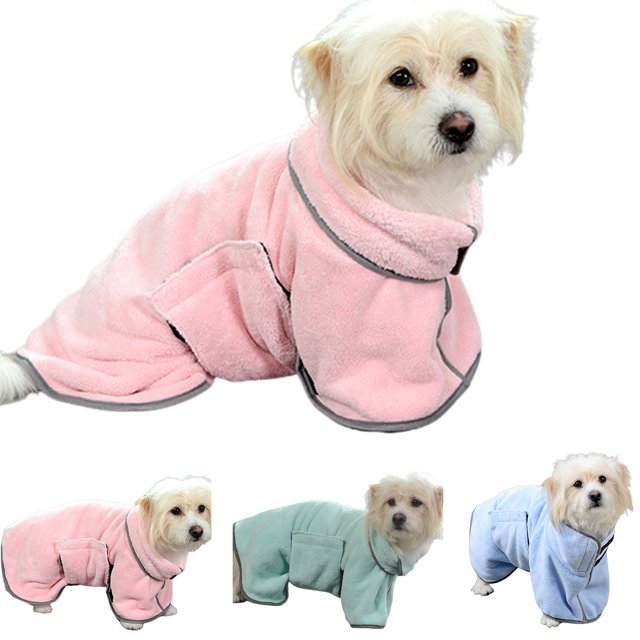 68291f5b-c8a3-43ae-a124-3924146d0727.jpeg Quick-drying Pet Absorbent Towel Dog Bathrobe Pet Dog Bath Towel For Dogs Cats Microfiber Absorbent Pet Drying Towel Pet Supplies Pet Products - Image 1