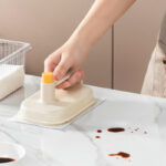 Kitchen Bathroom Toilet Cleaning Magic Brush Glass Wall Cleaning Bath Brush Handle Cleaning Rag Ceramic Window Slot Clean Brush Kitchen Gadgets - Image 3