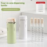 4 In 1 Travel Dispenser Portable Travel Bottles Leak Proof Leakproof Travel Container For Perfume Shampoo Conditioner Lotion - Image 5