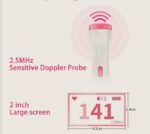 Fetal Heart Rate Monitor Home Pregnancy Baby Fetal Sound Heart Rate Detector - Image 5