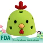 New Kitchen Gadget Egg Scrubber For Eggs Chicken Egg Brush Silicone Egg Washer Machine Tool Egg Cleaner Brush Egg Washer - Image 3