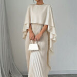 Women's Loose Batwing Sleeve Dress Fashion Casual Mid-Length Summer Dresses