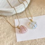 Fashion Moonstone Necklace For Cartoon Princess Love Girl Necklace Novelty Jewelry - Image 5