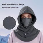 Winter Thermal Fleece Scarf Ski Face Mask Neck Warmer Hood Hat Windproof Cold Warm Riding Cap Sports Outdoor - Image 3