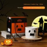 Pumpkin Ceramic Cup Party Favor Ceramic Cups With Handle Portable Cute Halloween Gift Mug Durable Halloween Party Supplies - Image 4
