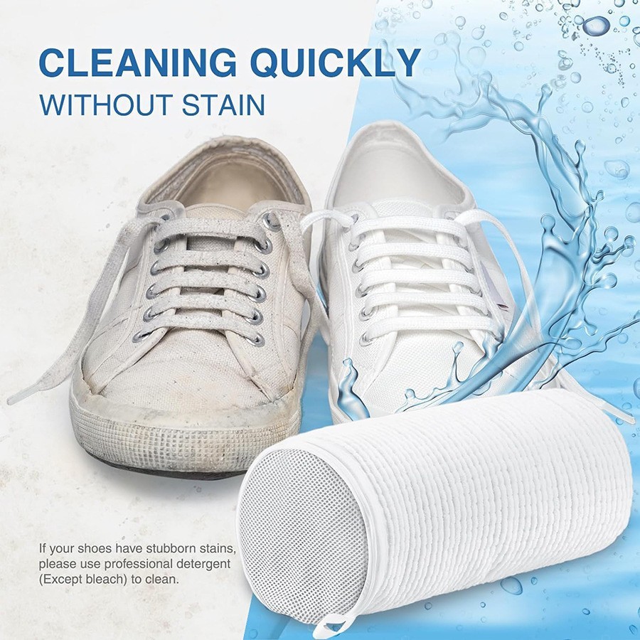 fcc31e38-cd82-48fb-8266-0507d61e9353.jpg New Laundry Bag Shoe Washing Bag Easily Remove Dirt Washing Bags Anti-deformation Shoes Clothes Organizer - Image 1